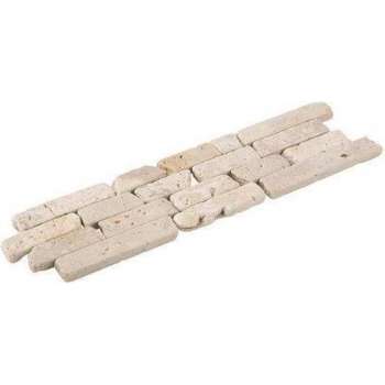 Listello Cefalk travertin 6,0x23,0 cm -  Travertin Prijs per 1 stuk.