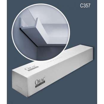 1 doos 8 Sierlijsten Origineel Orac Decor C357 LUXXUS Plafondlijsten Kroonlijsten voor indirecte verlichting 16 m