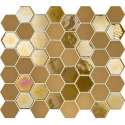 1m² -Mozaiek Valencia Hexagon Mosterd 4,3x4,9