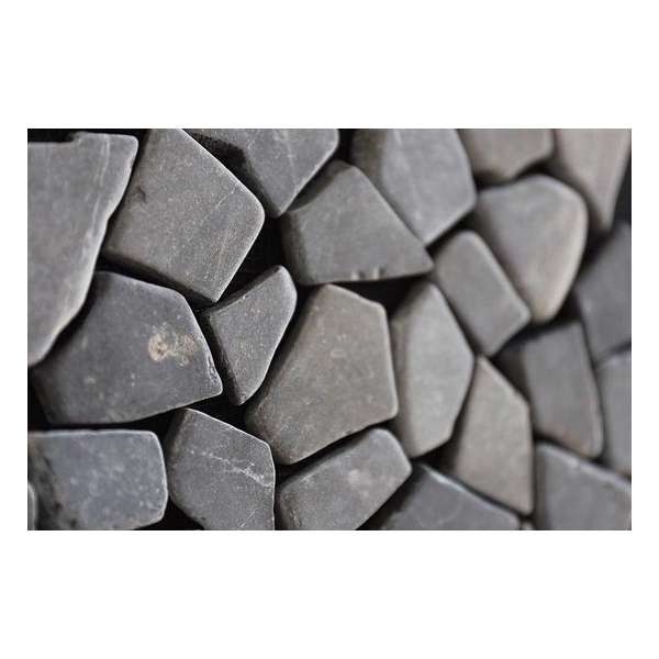 1m² - Mozaiek Riverstones Grey 30x30 vloer- en wandtegels 1m² - Mozaiek Riverstones Grey 30x30 vloer- en wandtegels