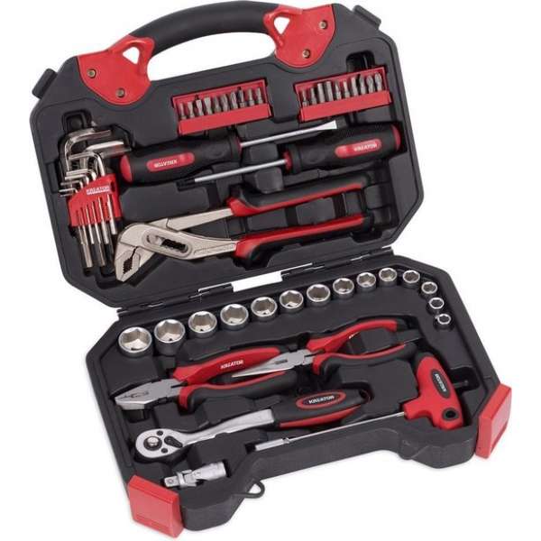 Kreator KRT951005 Gereedschapskoffer - 52-delig Kreator KRT951005 Gereedschapskoffer - 52-delig