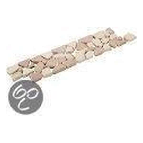 Listello Ciottolino creme/rose 5,0x22,0 cm - Mix Prijs per 1 stuk. Listello Ciottolino creme/rose 5,0x22,0 cm - Mix Prijs per 1 stuk.