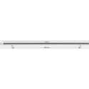 Roestvrij stalen leuning, trapleuning 130 cm - trap leuning rvs geborsteld - met houders - 1300 mm - Multistrobe