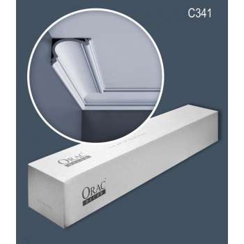 1 doos 12 Kroonlijsten Origineel Orac Decor C341 HERITAGE M LUXXUS Plafondlijsten Sierlijsten Gordijnprofielen 24 m