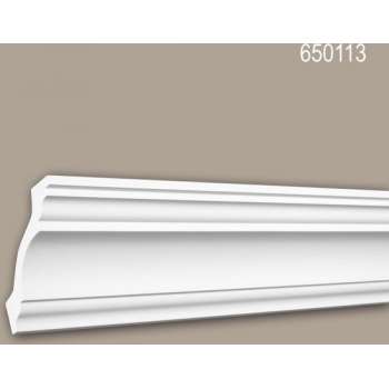 Kroonlijst 650113 Profhome Lijstwerk Sierlijst neo-classicisme stijl wit 2 m
