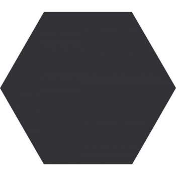 1,16m² - Hexagon / zeshoek vloer- en wandtegels - Timeless Black Mat 15x17 - Wandtegels keuken / badkamer