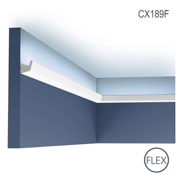Profiel voor indirecte verlichting Orac Decor Modern CX189F Flexibel Profiel voor indirecte verlichting Orac Decor Modern CX189F Flexibel