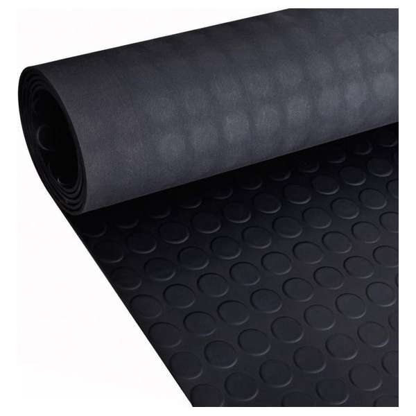 Vloermat anti-slip 3 mm 1,5x4 m rubber stip Vloermat anti-slip 3 mm 1,5x4 m rubber stip