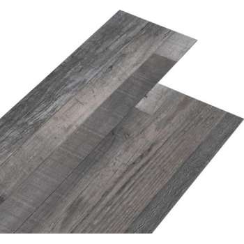vidaXL Vloerplanken 4.46 m² 3 mm PVC industrieel houtkleur