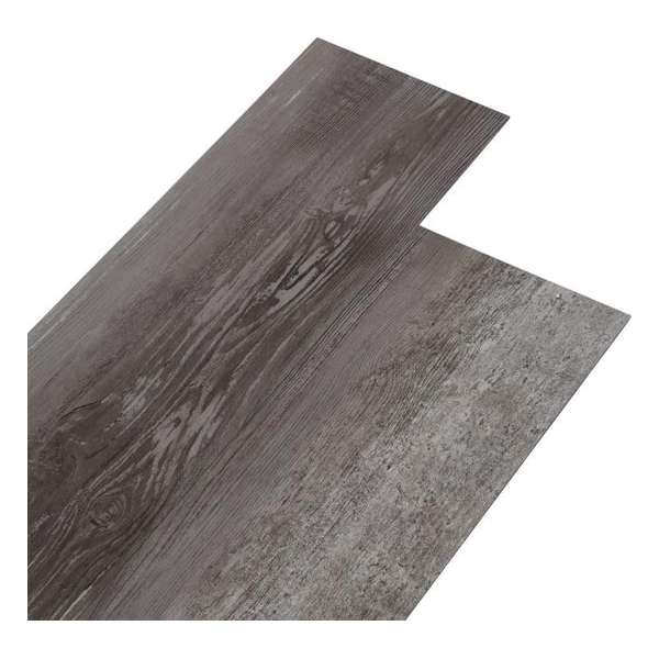 vidaXL Vloerplanken zelfklevend 4.46 m² 3 mm PVC gestreept houtkleurig