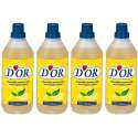 D'Or Natuurlijk Vloeibare Zeep - 4 x 1L - Voordeelverpakking