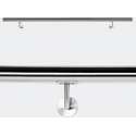 Trapleuning - RVS - Trapleuning RVS - Geborsteld - Incl. 2 houders - 50 cm