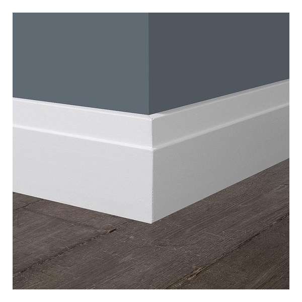 Moderne plint 120x15 -10 stuks- Mooieplinten.nl- Voordelig- Snelle levering - Wit gegrond of afgelakt op kleur Moderne plint 120x15 -10 stuks- Mooieplinten.nl- Voordelig- Snelle levering - Wit gegrond of afgelakt op kleur