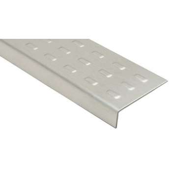Schrumpf Trapprofiel RVS, profieldikte 1,5 mm, antislip, zelfklevend, lengte 1 meter