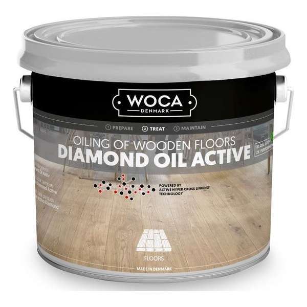 WOCA Diamond oil active wit WOCA Diamond oil active wit