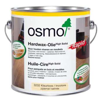 Osmo 3232 Hardwaxolie Rapid Zijdemat - 0.75 liter