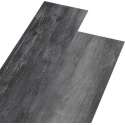 vidaXL Vloerplanken 5.26 m² 2 mm PVC glanzend grijs