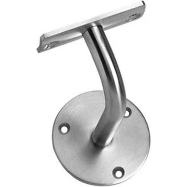 Intersteel Leuninghouder vlak zadel rvs geborsteld Intersteel Leuninghouder vlak zadel rvs geborsteld