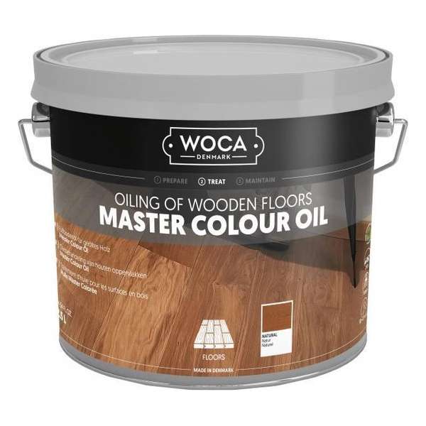 Woca Masterolie Naturel - 2.5 liter Woca Masterolie Naturel - 2.5 liter