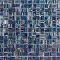 1,04m² - Mozaiek Tegels - Amsterdam Vierkant Donker Blauw 2x2