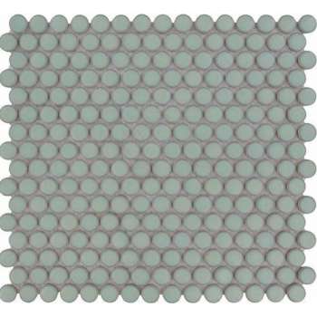 0,93m² -Mozaiek Coins Venice Licht Groen