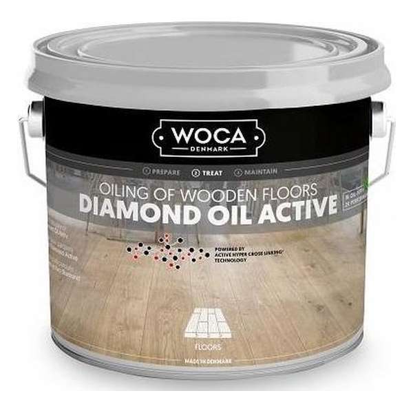 Woca Diamond Oil Active Extra White - 0,25 Liter Woca Diamond Oil Active Extra White - 0,25 Liter