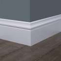 Luxe plint 190x18 -5 stuks- Mooieplinten.nl- Voordelig- Snelle levering - Wit gegrond of afgelakt op kleur