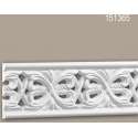 Wandlijst 151365 Profhome Lijstwerk Sierlijst Frieslijst rococo barok stijl wit 2 m