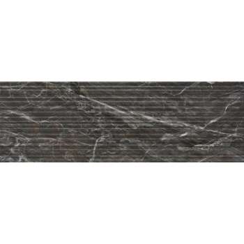 Keramische tegel Italia Italia Line Nero 30x90 - Woodson and Stone - zwart