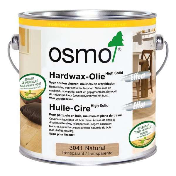 Osmo Hardwaxolie 3032 Zijdemat - 10 liter Osmo Hardwaxolie 3032 Zijdemat - 10 liter