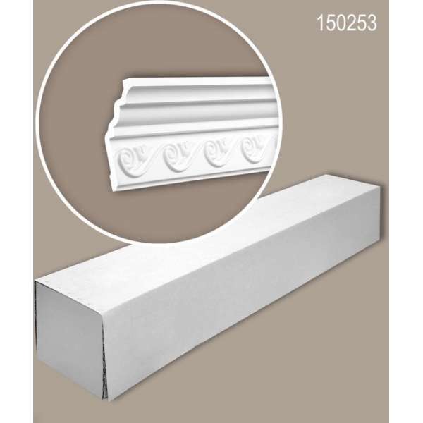 Profhome 150253 1 doos 15 stukken Kroonlijst 30 m Profhome 150253 1 doos 15 stukken Kroonlijst 30 m