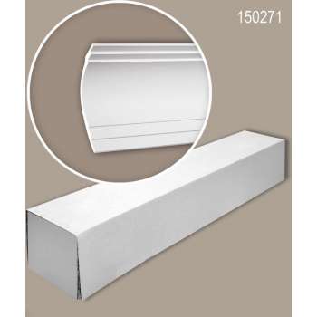 Profhome 150271 1 doos 5 stukken Kroonlijst 10 m