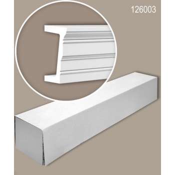 Profhome 126003 1 doos 4 stukken Architraaf 8 m