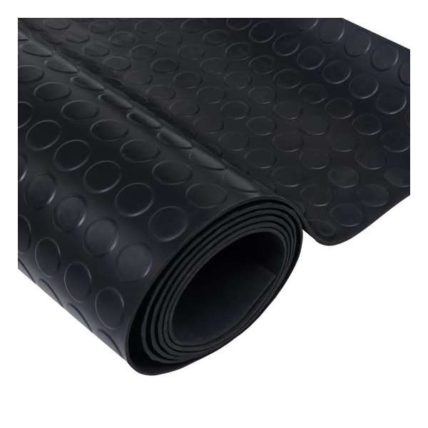vidaXL Rubberen anti-slip vloermat 2x1m stippen vidaXL Rubberen anti-slip vloermat 2x1m stippen