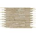 Alfa Mosaico Mozaiek Mármol mix beige marmer sticks (interlock)  -  Mix, Beige Prijs per 1 matje.