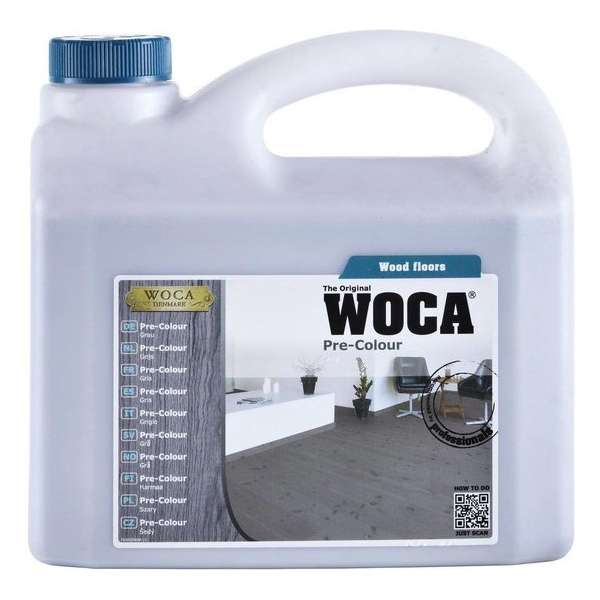 Woca Pre Colour Zwart - 2.5 liter Woca Pre Colour Zwart - 2.5 liter