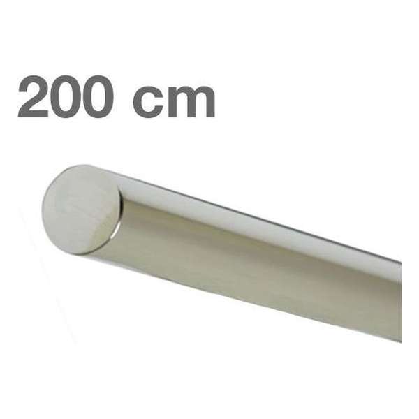 RVS Gepolijst Trapleuning 200 cm - Zonder houders RVS Gepolijst Trapleuning 200 cm - Zonder houders