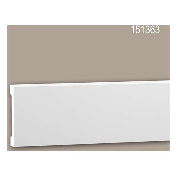Wandlijst 151363 Profhome Lijstwerk Sierlijst Frieslijst modern design wit 2 m Wandlijst 151363 Profhome Lijstwerk Sierlijst Frieslijst modern design wit 2 m