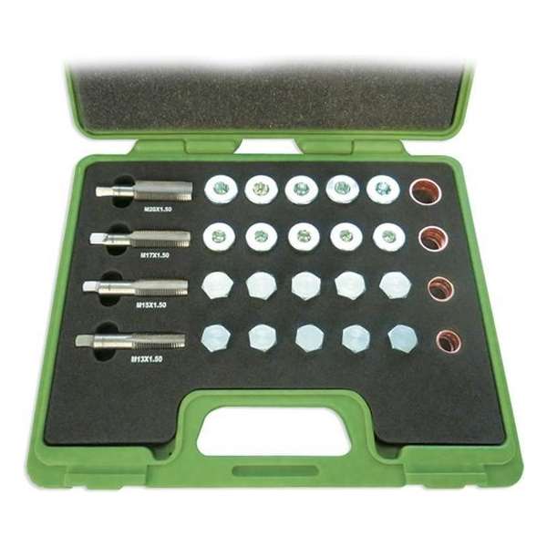 JBM Tools | Olieaftapplug reparatie set JBM Tools | Olieaftapplug reparatie set