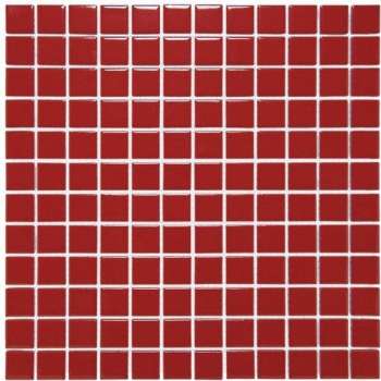 0,90m² - Mozaiek Tegels - Barcelona Vierkant Rood 2,3x2,3