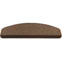 Trapmat Sicilia Bruin 15 stuks 25x65 cm haak 4 cm
