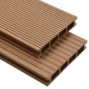 Terrasplanken HKC met accessoires 20 m² 4 m teak