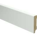 Hoge plinten - MDF - Moderne plint 70x15 mm - Wit - Voorgelakt - RAL 9010 - Per stuk 2,4m