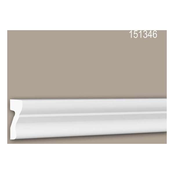 Wandlijst 151346 Profhome Lijstwerk Sierlijst neo-classicisme stijl wit 2 m Wandlijst 151346 Profhome Lijstwerk Sierlijst neo-classicisme stijl wit 2 m