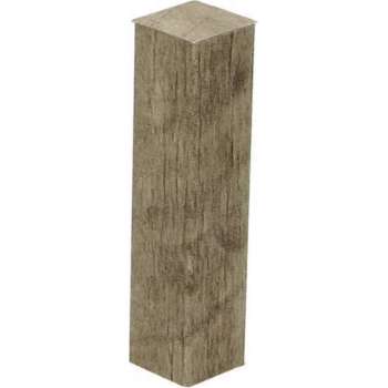 Hoek/eindstuk folie 4st. Castle Oak nature