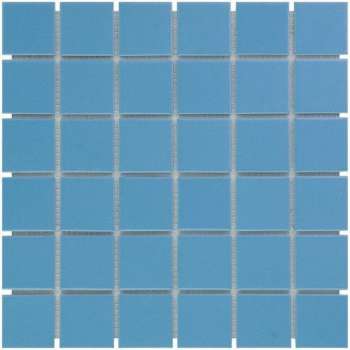 0,95m² - Mozaiek Tegels - Barcelona Vierkant Blauw 4,8x4,8