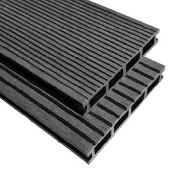 Terrasplanken HKC met accessoires 16 m² 2,2 m grijs
