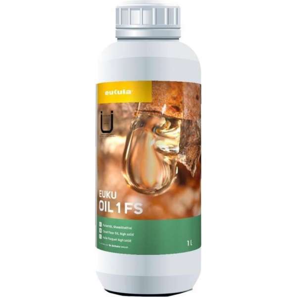 Eukula Parketolie 1HS/FS naturel - 1 liter Eukula Parketolie 1HS/FS naturel - 1 liter