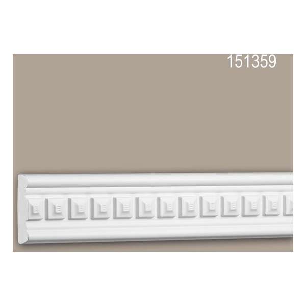 Wandlijst 151359 Profhome Lijstwerk Sierlijst Frieslijst neo-classicisme stijl wit 2 m Wandlijst 151359 Profhome Lijstwerk Sierlijst Frieslijst neo-classicisme stijl wit 2 m