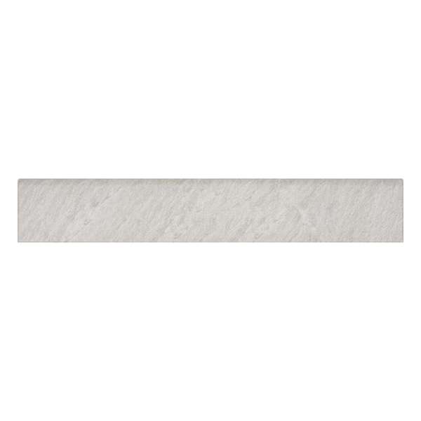 Keramische tegelplint Skirting Louza Grey 10x60 Woodson and Stone grijs